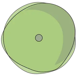 Green Disc - green disc - No Background PNG