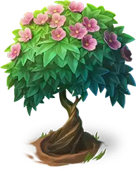 Pink Flower Tree - plant - High Resolution PNG