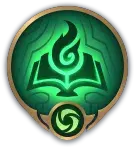 Green Energy Badge - mystical - PNG