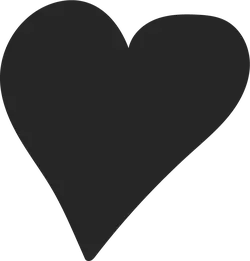 Black Heart - heart - Free Download PNG