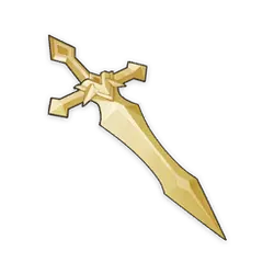 Golden Sword - weapon - Free PNG
