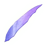 Feather - lightweight - glowing - Transparent Background PNG