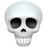 Skull - black - PNG