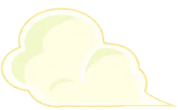 Cloud - Highly Rated PNG - comic