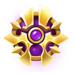 Purple Gem Badge - sign - PNG Images