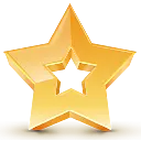 Gold Star - logo - trophy - Free PNG