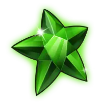 Green Gem Star - green - Free Download PNG
