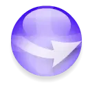 Purple Circular Icon - icon - No Background PNG