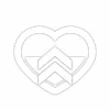 Heart Pattern - heart shape - geometric shape - PNG Images