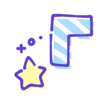Colorful Letter and Star - letter - PNG Images