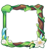 Plant Frame - nature - High Resolution PNG