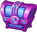 Chest - game prop - cartoon style - Transparent Layer PNG