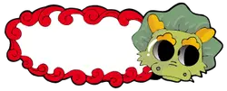 Green Cartoon Monster - cute - Free Download PNG