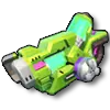 Green Flying Vehicle - machinery - No Background PNG