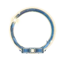 Blue Crystal Ring - jewelry - Transparent Background PNG