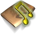 Music Folder - No Background PNG