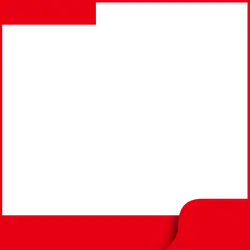 Red Background with Black Rectangle - graphic design - PNG Images