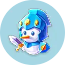 Ice Knight Penguin - ice - High Resolution PNG