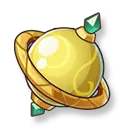 Golden Planet - game element - No Watermark PNG