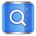 Search Icon - blue - Free Download PNG