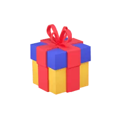 Colorful Gift Box - gift - presentation - PNG Images