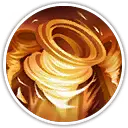 Propeller - orange - Lossless PNG