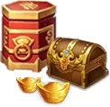 Gold Chest - No Background PNG
