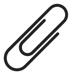 Paperclip - office - Transparent Layer PNG