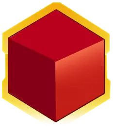 Red Cube - red - graphic design - PNG Images