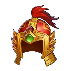 Red Helmet - gemstone - PNG