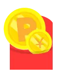 Gold Coins and Red Envelope - reward - No Watermark PNG