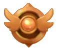 Sun Badge - wings - Transparent Layer PNG