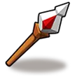 Crystal Wand - red - High Resolution PNG