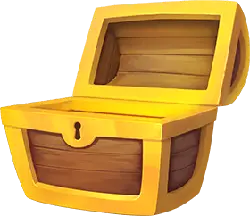 Treasure Chest - wooden - adventure - No Watermark PNG