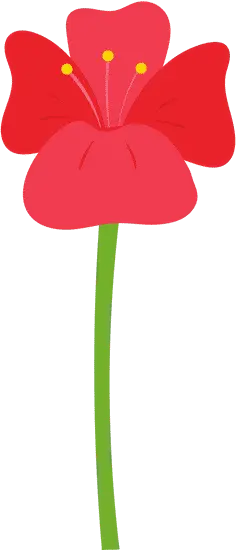 Red Flower - plant - Trending PNG