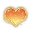 Glowing Heart Pattern - icon - High Resolution PNG