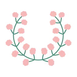 Wreath - circular - PNG