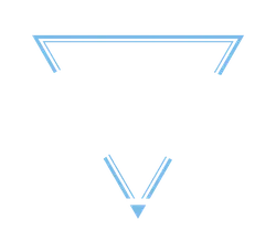 Blue Triangle Pattern - simple - Lossless PNG