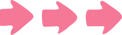 Pink Arrow - indicator - arrow - No Background PNG