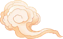 Cloud - nature - orange - High Resolution PNG