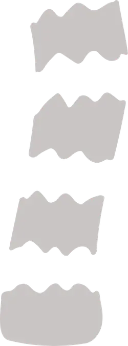 Wavy Patterns - gray - PNG