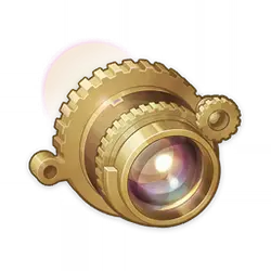Gold Lens - photography - PNG