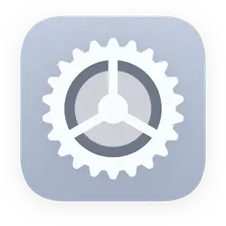 Gear Settings - gear - Transparent Background PNG