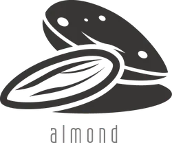 Almond - food - delicious - Free Download PNG