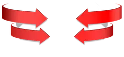 Red Arrows - design - PNG