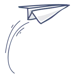 Paper Airplane - art - Designer Recommended PNG