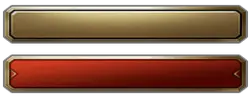 Gold and Red Buttons - red - High Resolution PNG