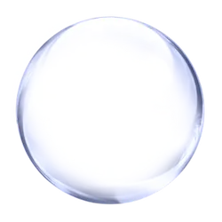 Soap Bubble - shiny - transparent - High Resolution PNG