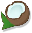 Coconut - nut - Free Download PNG