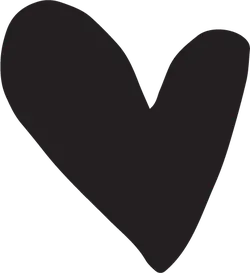Black Heart Shape Pattern - design - PNG Images
